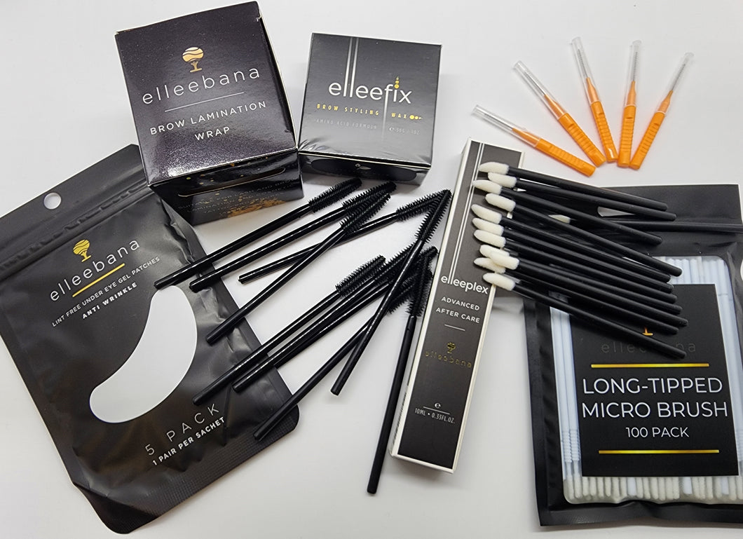 Elleeplex Brow/Lash Lamination Combo Course Pack for Trainers