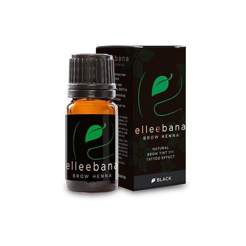 Elleebana Brow Henna Black is vegan and cruelty free. Tint the brow hair with Elleebana’s innovative formula helps to strengthen hair, restore growth and the natural shape of the eyebrows. 