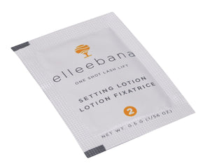 Elleebana Lash Lift refill packet sachets. Individual sachets with no waste or oxidizing product.5 Pack Includes: 5 Lift & 5 Neutralizer Sachets  10 Pack Includes: 10 Lift & 10 Neutralizer Sachets