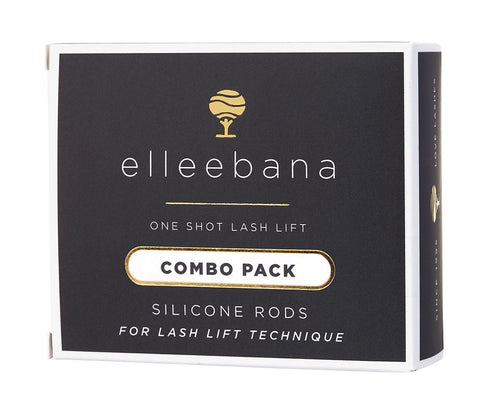 Elleebana Silicone Rods are washable, sanitizable and reusable. They come in several sizes:  Small - 5 pair Medium - 5 pair Large - 5 pair Extra-Large - 5 pair Combo - 4 pair (1 of each size)